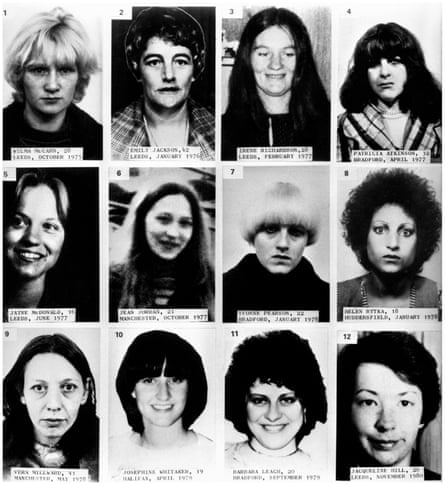 12 of Yorkshire Ripper victims