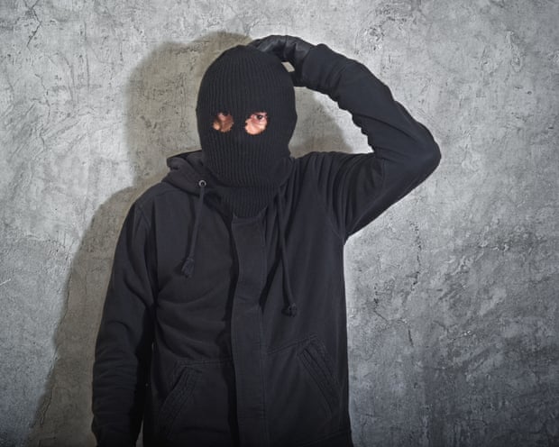 Confuzzled burglar