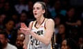 Caitlin Clark had her best game of her young WNBA career so far on Saturday