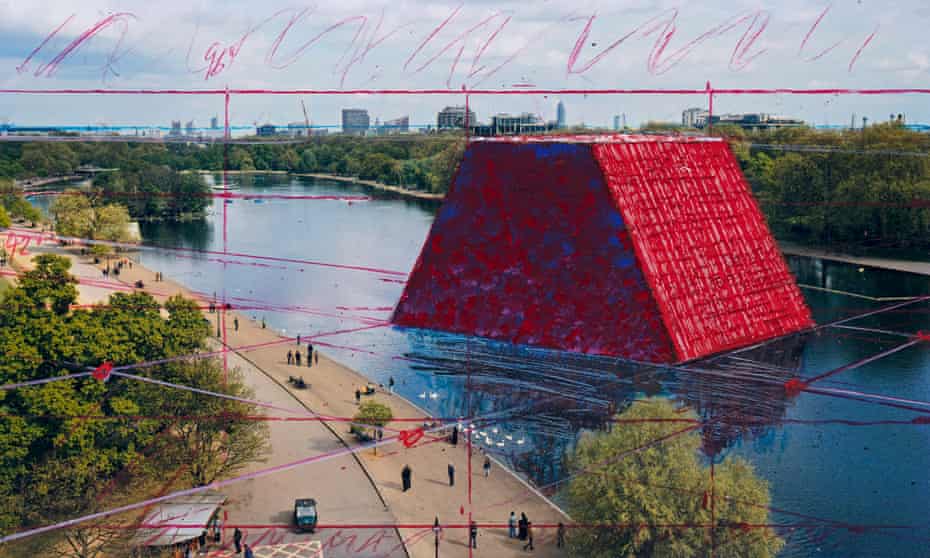 Roll out the barrels: a plan of the London Mastaba, by Christo.