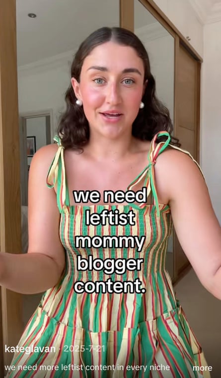 ‘we need leftist mommy blogger content.’