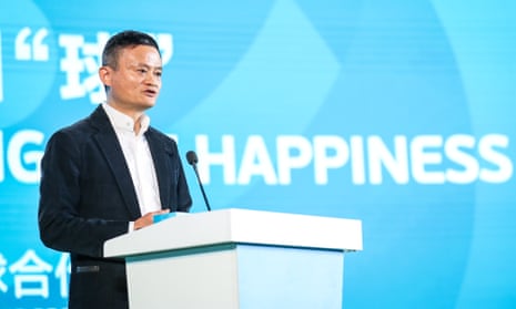Tech billionaire Jack Ma.