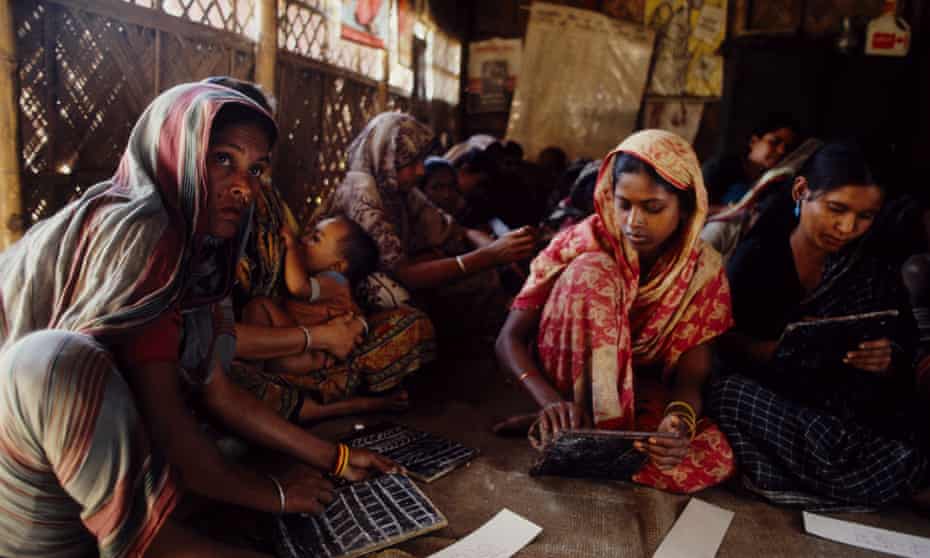 A women’s education project in Demra, Dhaka, Bangladesh.