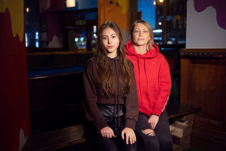 Maria, pictured with her mother Liudmyla