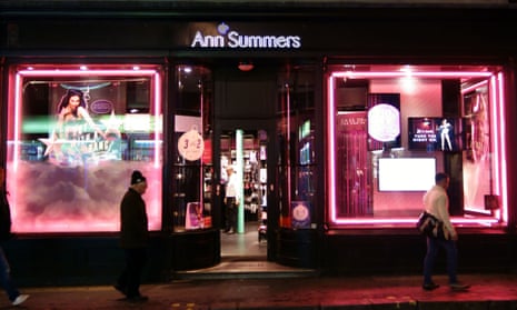 Ann Summers store in Soho, central London