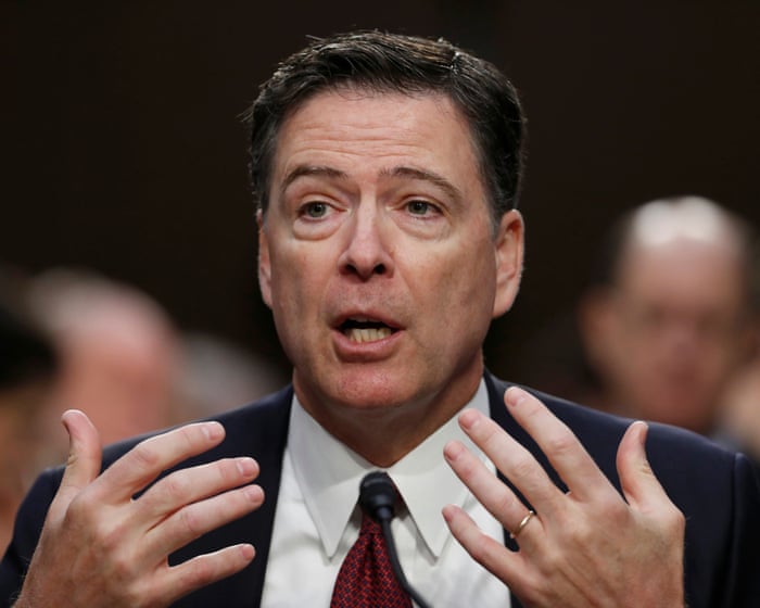 ‘I’m still innocent,’ says Comey as Trump calls him a ‘dirty cop’ – US politics live