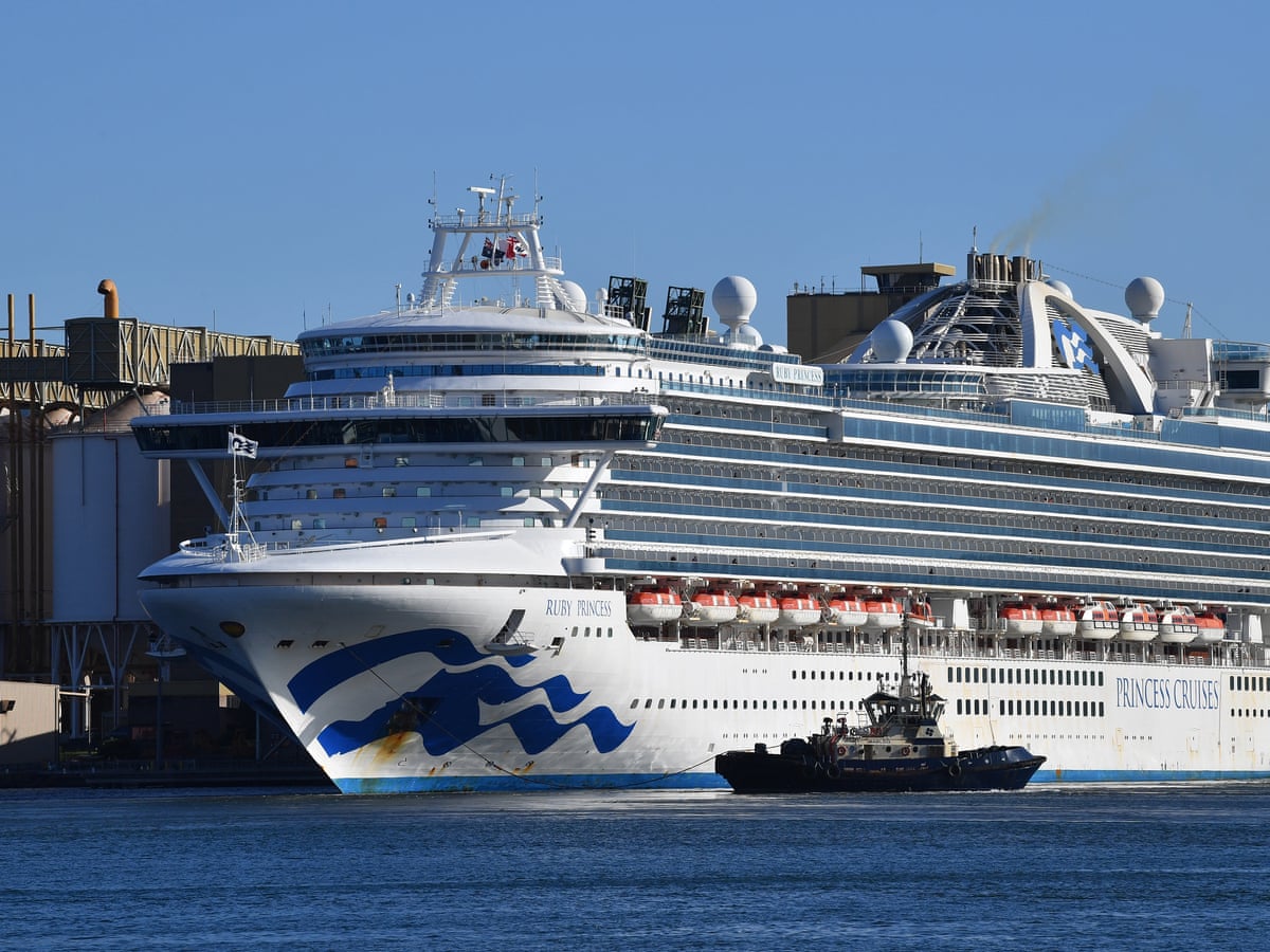Ruby Princess Docks At Nsw Port For 10 Days But Crew Must Remain On Board Coronavirus Stricken Cruise Ship New South Wales The Guardian