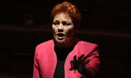 Parallels have been drawn between Pauline Hanson, a fringe ring-wing political figure in Australia, and Trump’s election.
