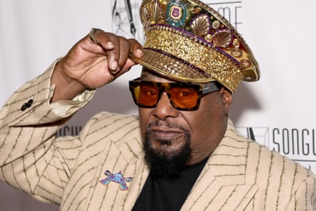 George Clinton at the the 2025 Songwriters Hall of Fame induction ceremony.