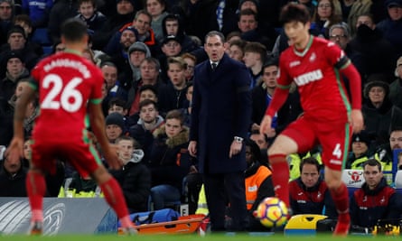 Paul Clement is under pressure with Swansea struggling for goals and points.