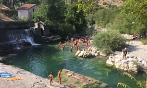 Gole del Calore near Felitto, Cilento national park, Campania.
