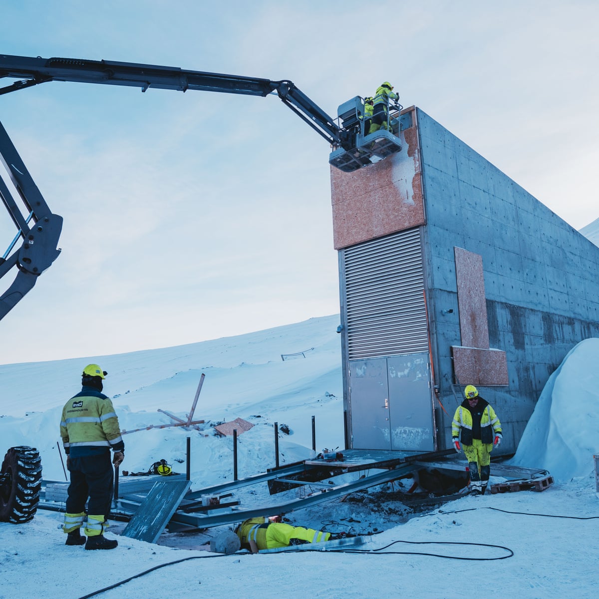 Newly Waterproofed Arctic Seed Vault Hits 1m Samples Conservation The Guardian Newly Waterproofed Arctic Seed Vault Hits 1m Samples Conservation The Guardian