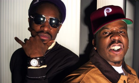 André 3000 and Big Boi in New York in 2003. 