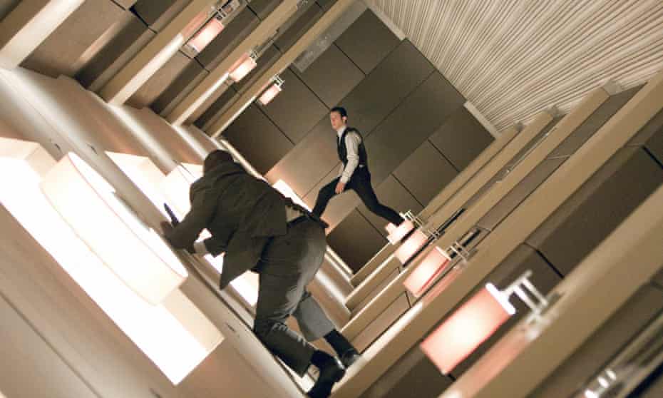 Giant leaps... a scene from Chrisopher Nolan’s adored film Inception.