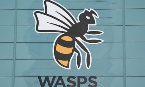 Wasps logo at the Coventry City Building Society Arena