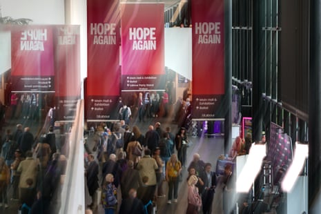 Delegates at the Labour conference this morning.