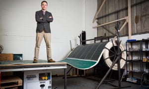 John Hingley, founder of solar power business Renovagen