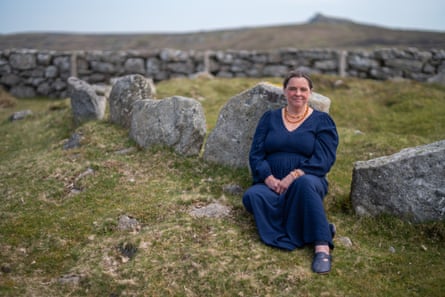 Rebecca Beattie on the moor