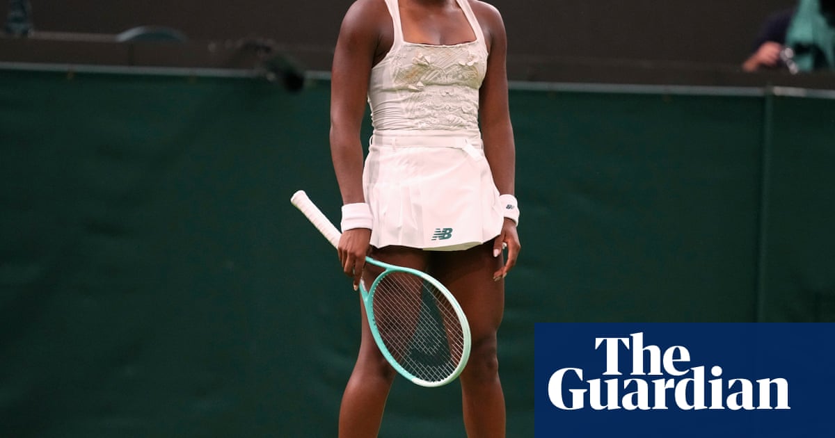 Coco Gauff knocked out of Wimbledon in first round by nerveless Dayana Yastremska