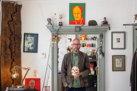 Rupert Callender chez lui à Totnes