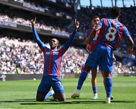 Eberechi Eze doubles up as Crystal Palace punish sorry Tottenham