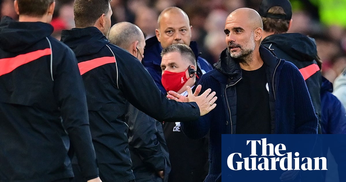 Liverpool gather ‘substantial’ evidence on alleged spitting at Guardiola’s bench