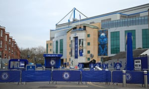 A view of the entrance to Stamford Bridge earlier this month.