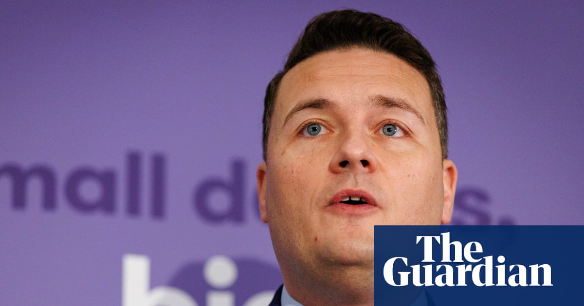 Wes Streeting attacks centre-left for excuses culture' of blaming civil service