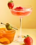 Cheat’s frosé cocktail.