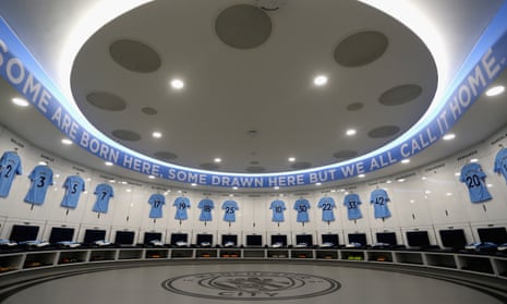 Manchester City dressing room