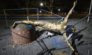 The 500kg bronze statue has been kept in a secret location since it was toppled in January.