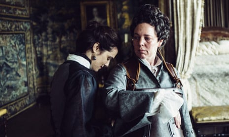 LIBRARY IMAGE OF THE FAVOURITE<br>Rachel Weisz &amp; Olivia Colman Film: The Favourite 30 August 2018 Director: Yorgos Lanthimos 30 August 2018 SAY96391 Allstar Picture Library/FILM4 **Warning** This Photograph is for editorial use only and is the copyright of FILM4 and/or the Photographer assigned by the Film or Production Company &amp; can only be reproduced by publications in conjunction with the promotion of the above Film. A Mandatory Credit To FILM4 is required. The Photographer should also be credited when known. No commercial use can be granted without written authority from the Film Company. Character(s): Lady Sarah, Queen Anne