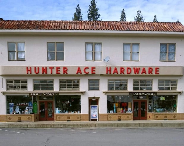 Hunter Ace hardware store in Greenville, California.