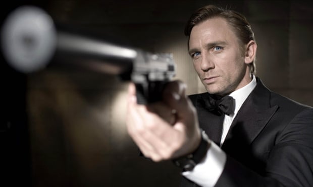 Daniel Craig in a promo image for Casino Royale.