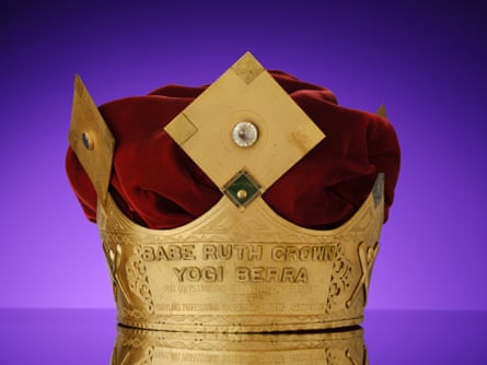 Yogi Berra’s Babe Ruth Crown, awarded to the cultural icon in 1975