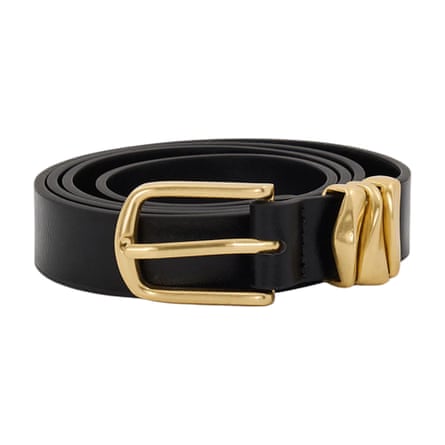 Dissh Brie Leon Organica Belt Black Gold