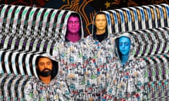 Animal Collective: Geologist, Avey Tare, Panda Bear and Deakin.