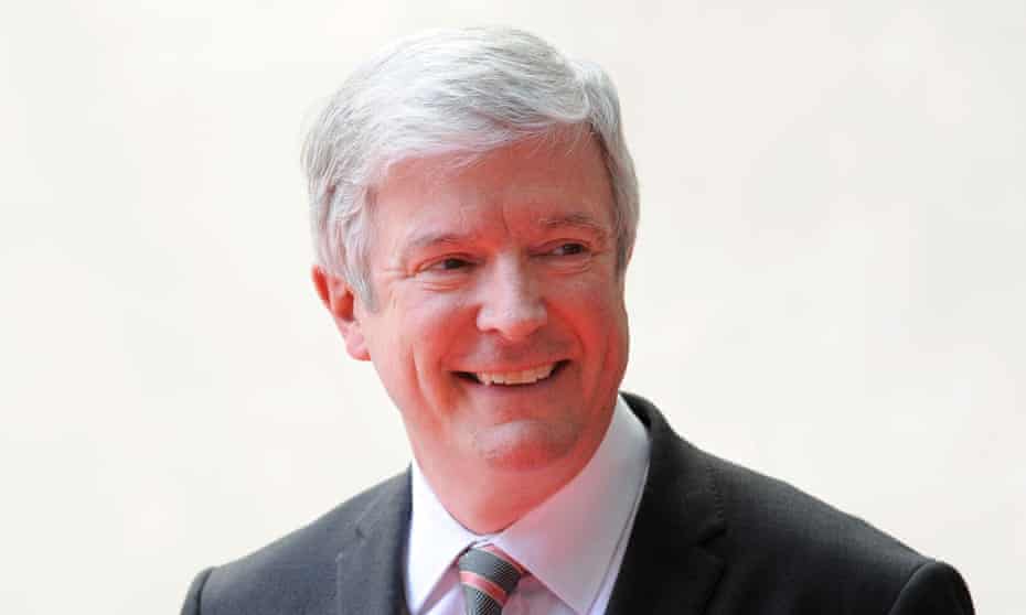 The outgoing BBC director general Tony Hall.