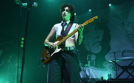 London calling … Strauss performing at Koko in the capital.