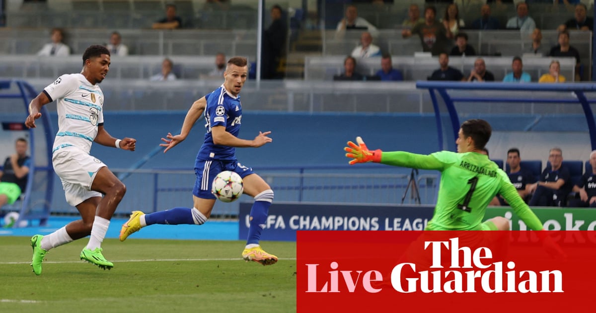 Dinamo Zagreb Chelsea: Champions League as it | League | The Guardian