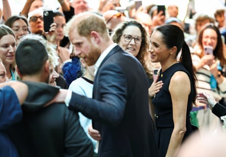 Harry and Meghan visit the Royal Children’s hospital in Melbourne