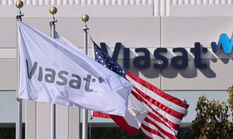 Viasat offices are shown at the company's headquarters in Carlsbad, California, U.S