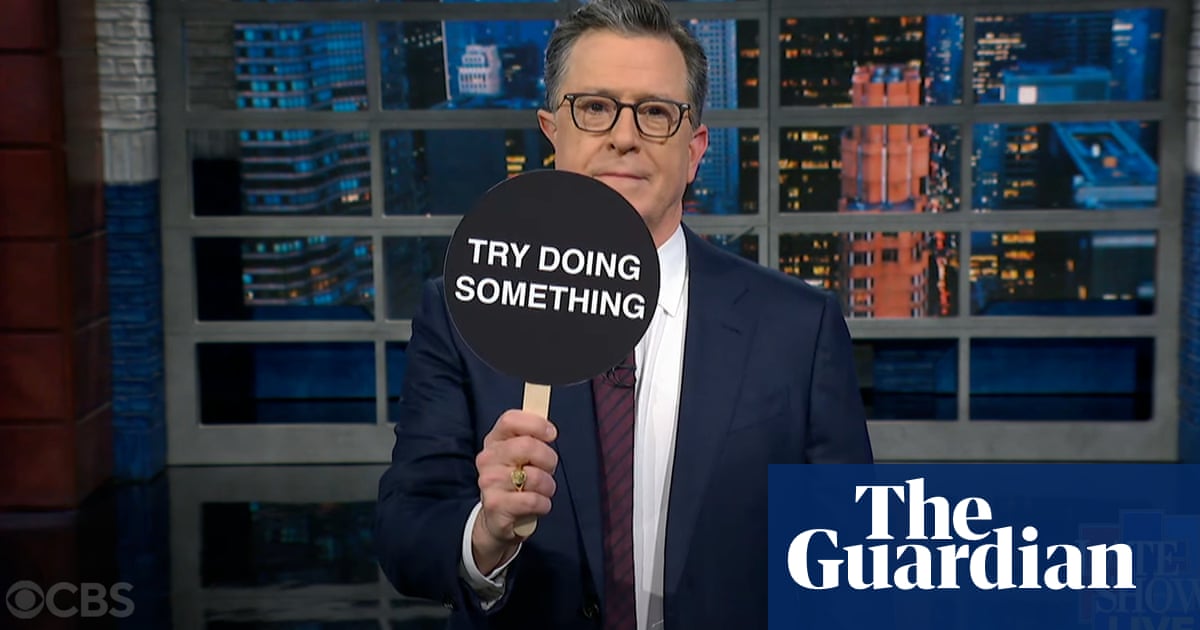 Stephen Colbert sobre el discurso de Trump: ‘Lleno de mentiras útiles y aplaudido por idiotas inútiles’ | Resumen de programas de televisión nocturnos Stephen Colbert sobre el discurso de Trump: ‘Lleno de mentiras útiles y aplaudido por idiotas inútiles’ | Resumen de programas de televisión nocturnos