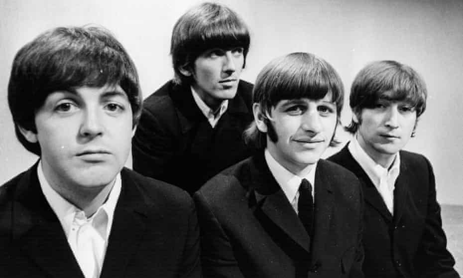 The Beatles: (L-R) Paul McCartney, George Harrison, Ringo Starr and John Lennon, 17 June 1966. 