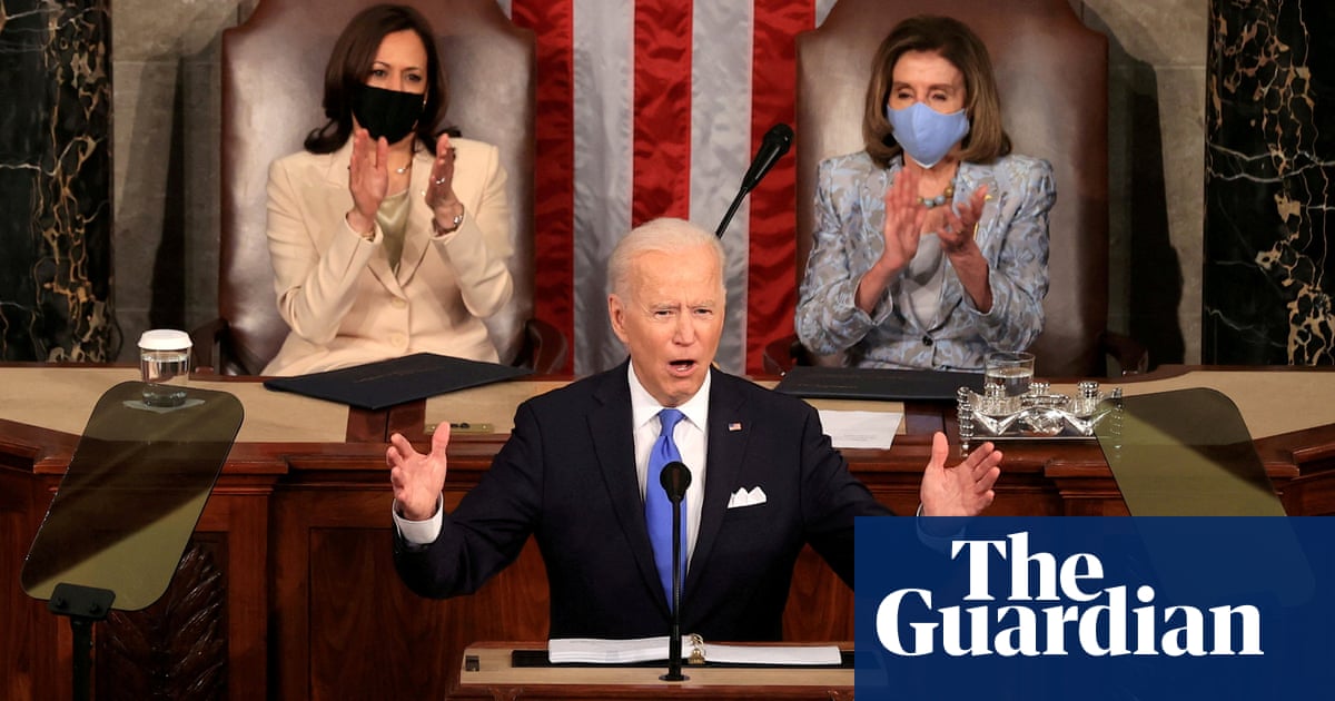Pandemic, war and a rocky economy loom large over Biden's first state of the union | State of the Union address | The Guardian