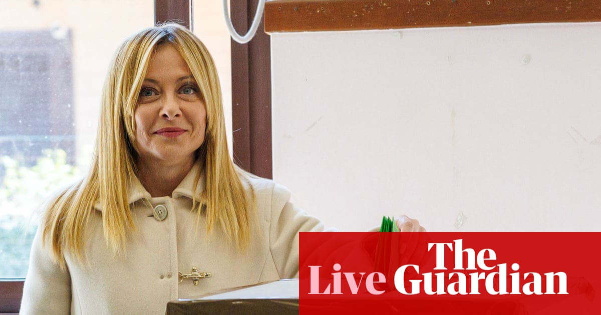 Giorgia Meloni concedes defeat in Italy’s judiciary reform referendum – as it happened