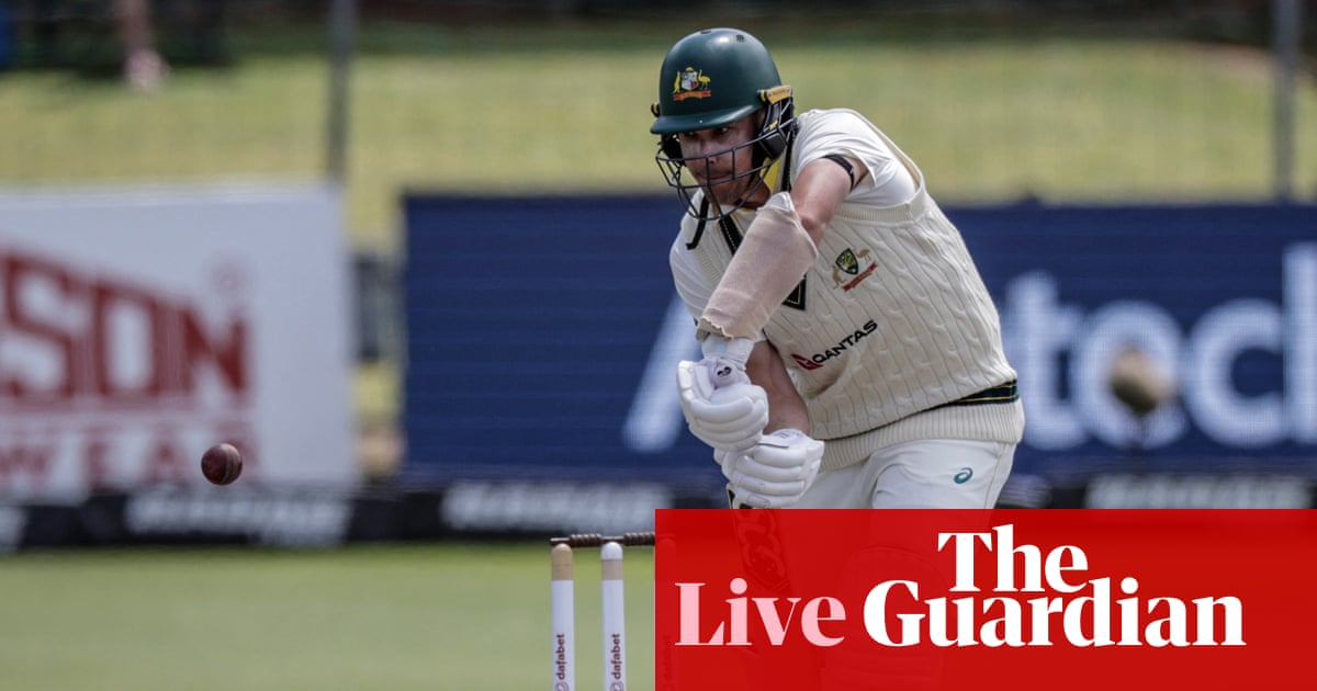 South Africa v Australia: second men’s cricket Test, day five – live