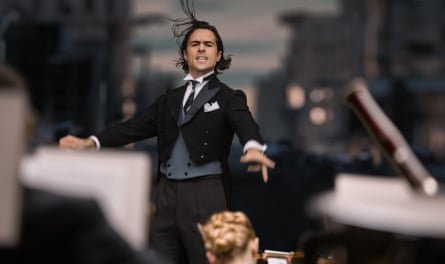 Ben Schnetzer as Celibidache in The Yellow Tie