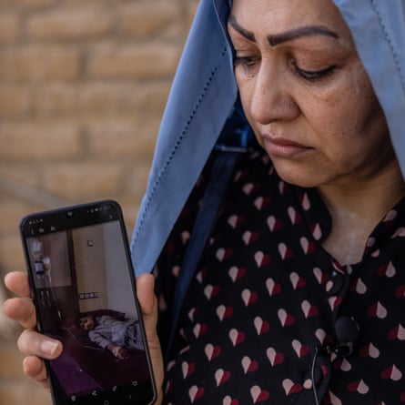 “My son is sick and I don’t know how to pay for medical care,” a woman in Herat says.