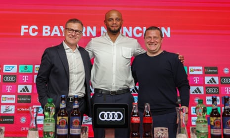 'I want the team to be aggressive': Vincent Kompany unveiled as Bayern Munich manager – video